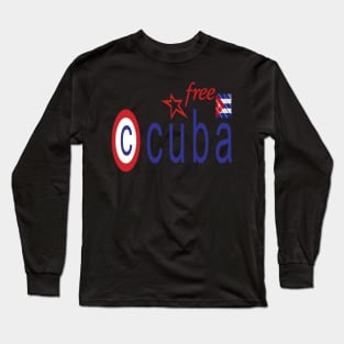 Free Cuba Long Sleeve T-Shirt